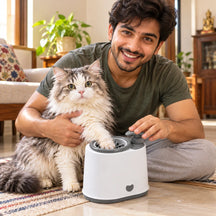 Electric Dog Paw Cleaner with Soap Dispenser, Portable Automatic Washer, Rechargeable, Soft Silicone Bristles, for Dogs & Cats