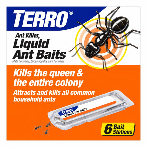 Liquid Ant Bait Stations Indoor Ant Killer Pre-Filled Snap-Off Bait Trays, Kills the Queen & the Entire Colony