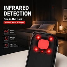 Advanced T03 Invisible Camera Detectors, Multi-Functional Anti-Spy Device with RF Signal Detection