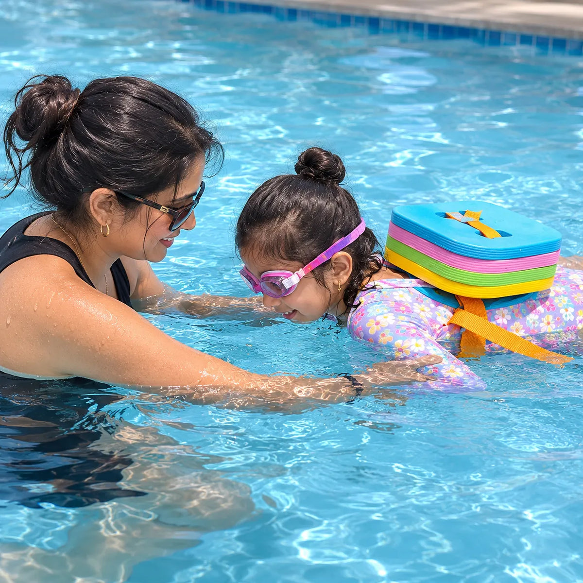 Lightweight Back Float Swim Trainer Belt for Pool and Beach | 3-12 Yrs
