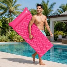 Water Floating Mat | Comfort Ergonomic Sunbathing Air Bed