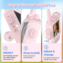 Kids Walkie Talkie With Live Video Calling