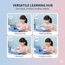 Kids Multi-Purpose Posture Desk – For Better Sitting, Studying & Learning