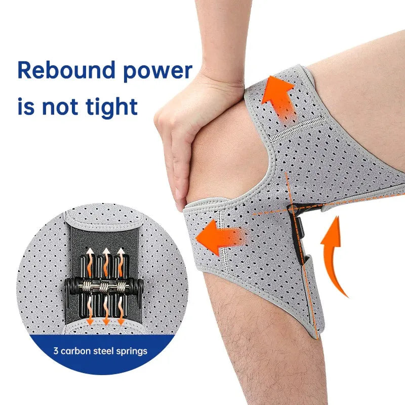 Advanced Knee Joint Support Pads with Powerful Spring Booster