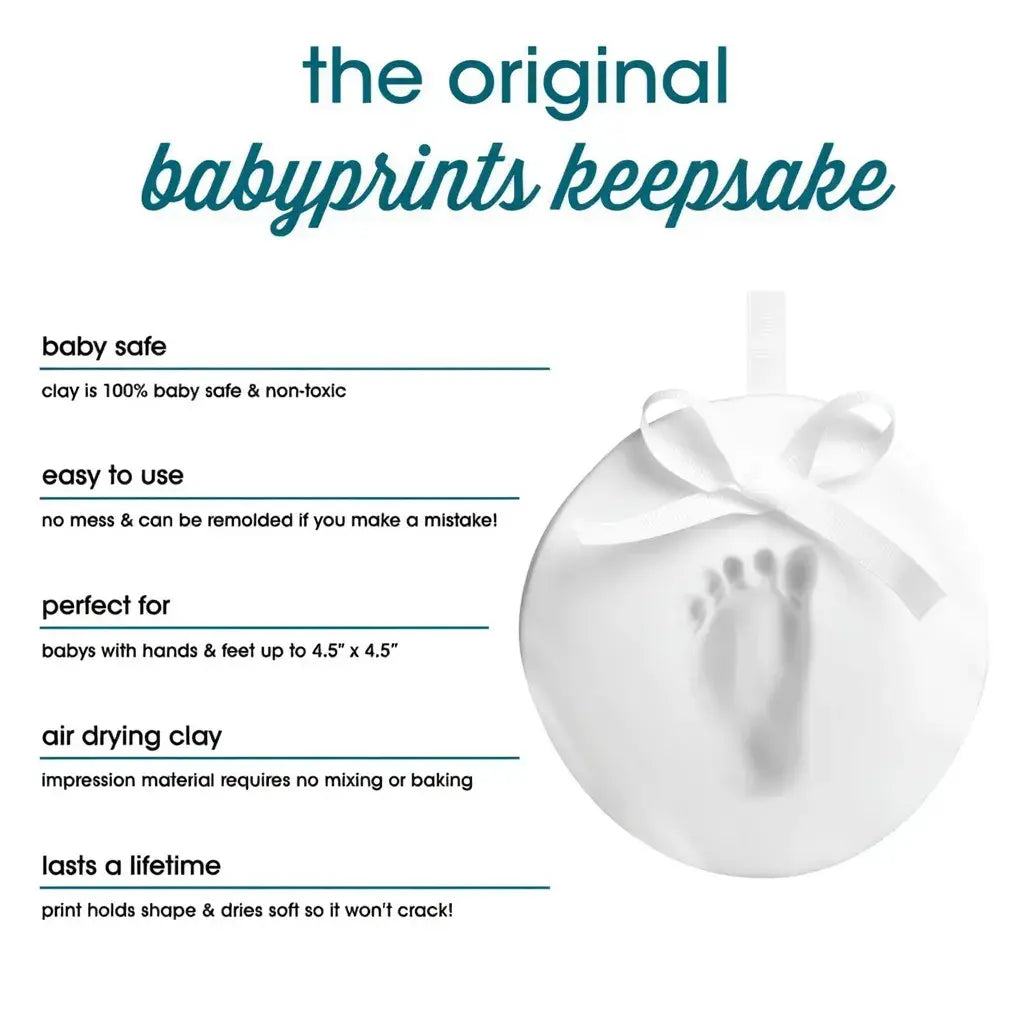Baby Hand & Footprint Forever Kit – Safe & No-Mess