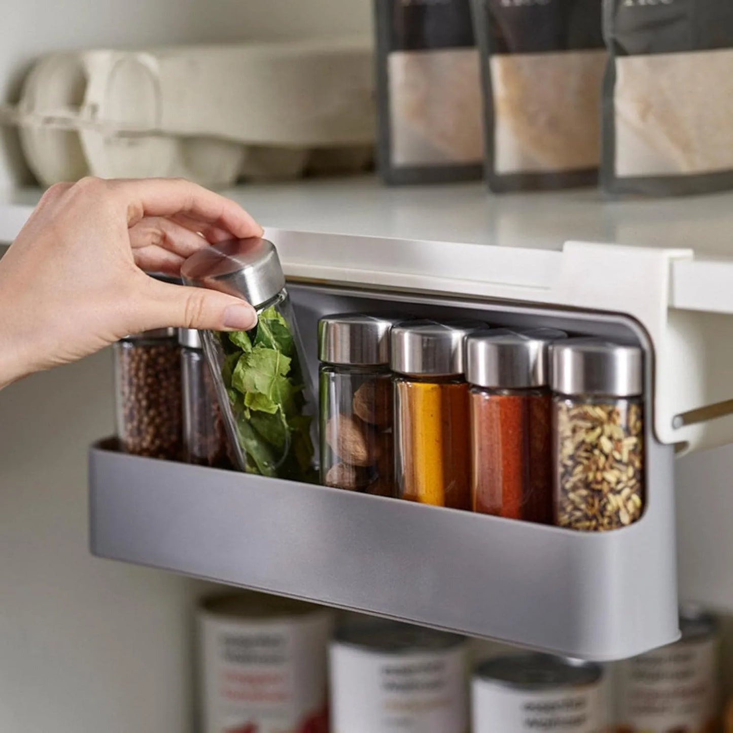 Under Shelf Kitchen Storage Rack