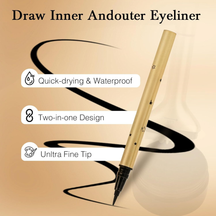 Double-Ended Wing Stamp Eyeliner — Perfect Wings in 1 Second