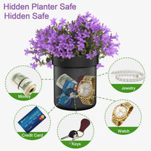 2-in-1 Safety Flower Pot (With Key Lock)