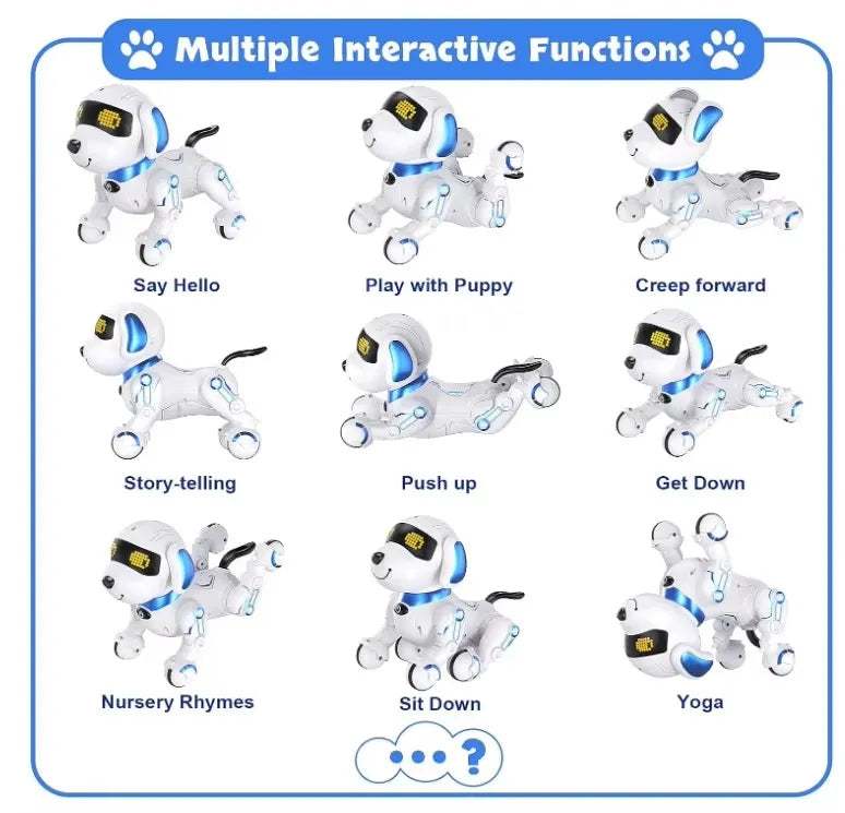 Smart AI Robot Puppy with Voice Control and Smart Actions