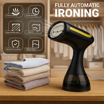 Quick Multi-Fabric Steamer for Fresh, Wrinkle-Free Outfits