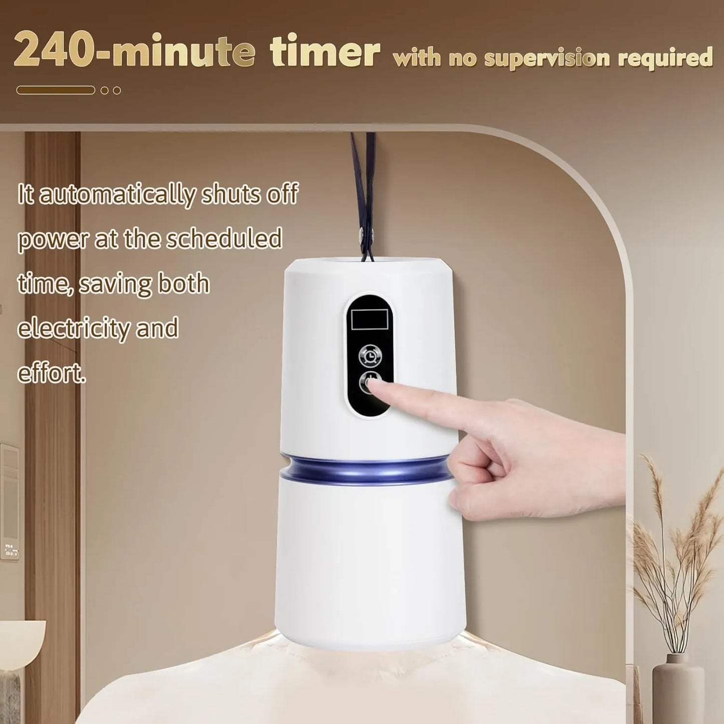 Portable Hot Air Clothes Dryer for Fast Drying