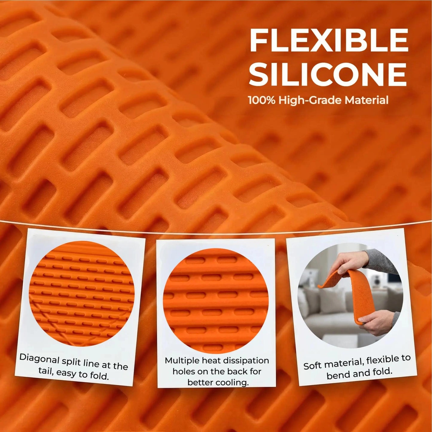 Premium 360° Adjustable Folding Silicone Phone & Tablet Stand