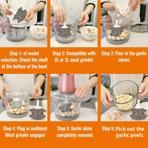 Instant Peel Silicone Garlic Roller – No Smell, No Mess