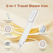 2-in-1 Smart Steamer & Iron