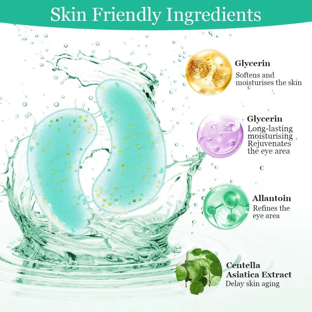 Glitter Collagen Hydrogel Under-Eye Patches