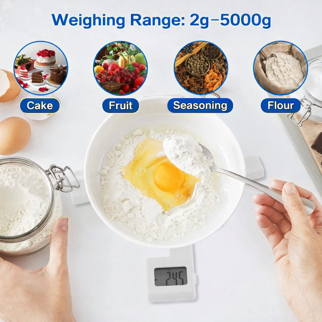 High Accuracy Foldable Kitchen Scale