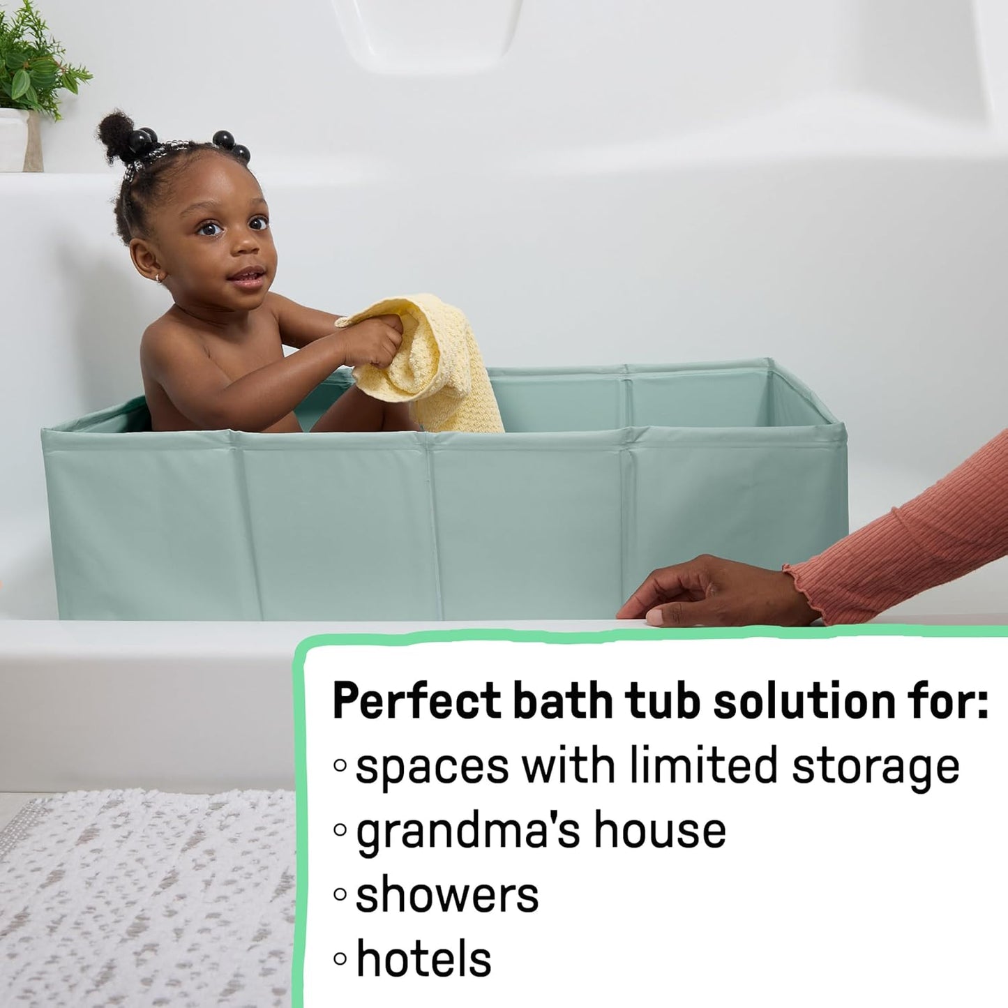 Portable Foldable Baby Bathtub