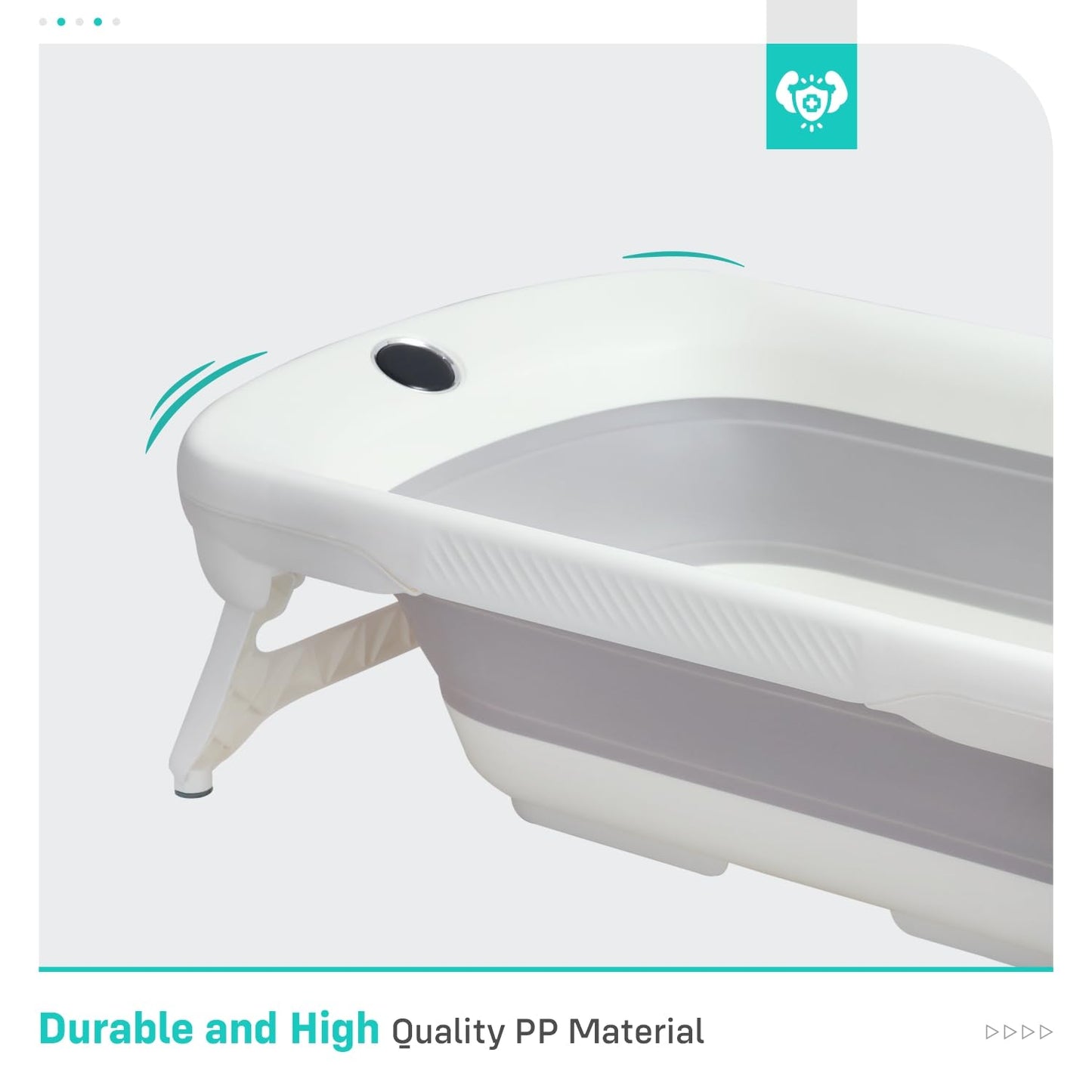 Silicone Collapsible Bathtub for Toddlers