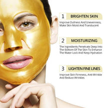 24K Gold Collagen Face Mask – Instant Glow & Anti-Aging Lift