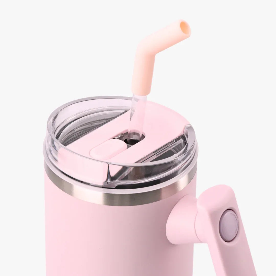 360° Rotating Handle Thermal Tumbler