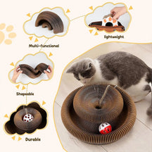 Magic Organ 3-in-1 Cat Scratcher Bed