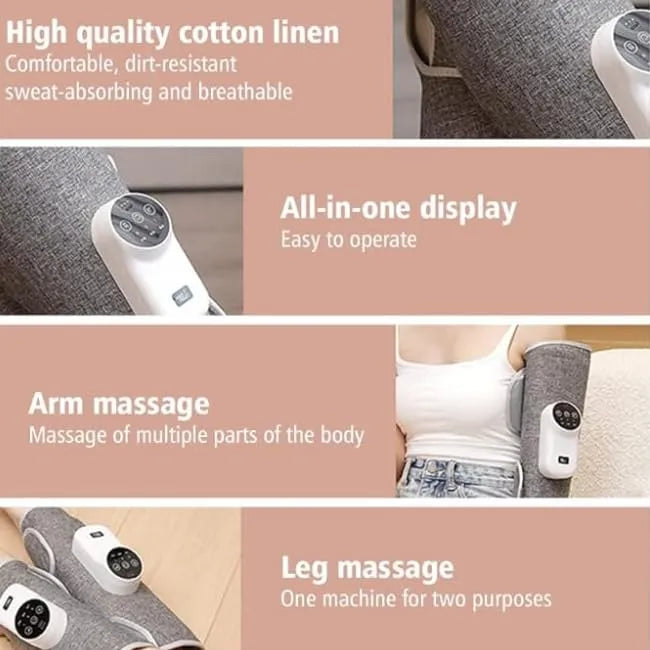 Smart Heated Leg Massager for Everyday Comfort (Pair)