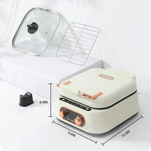 All-in-1 Electric Hot Pot Grill, BBQ & Frying for Daily Recipe Ease