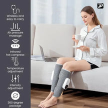 Smart Heated Leg Massager for Everyday Comfort (Pair)