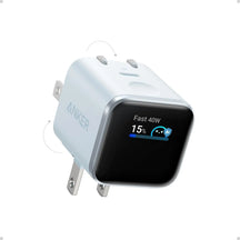 Anker Smart Display Charger, 45W Fast Charging USB C Charger with Smart Recognition, Built-in Maintenance Mode, Compact with 180° Foldable Plug