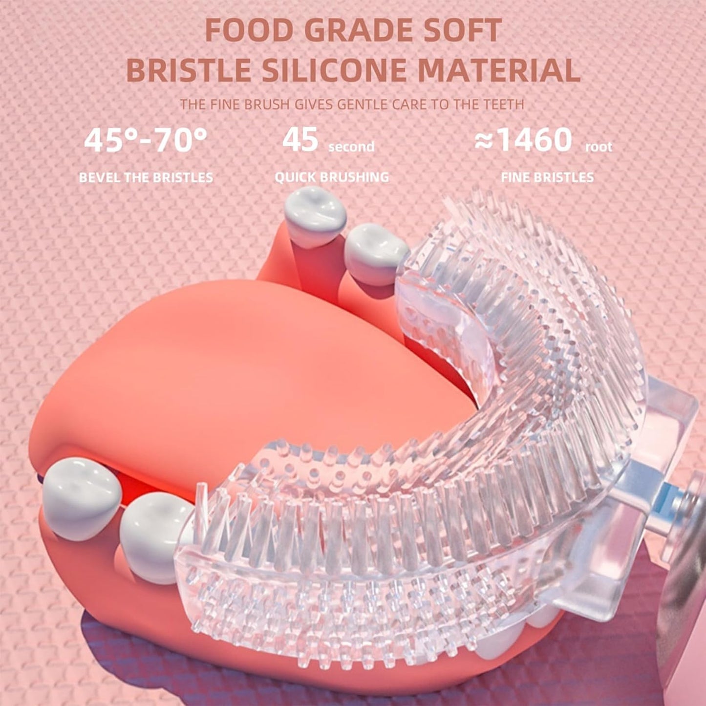 360 Degree U-shaped Electric Toothbrush For Kids