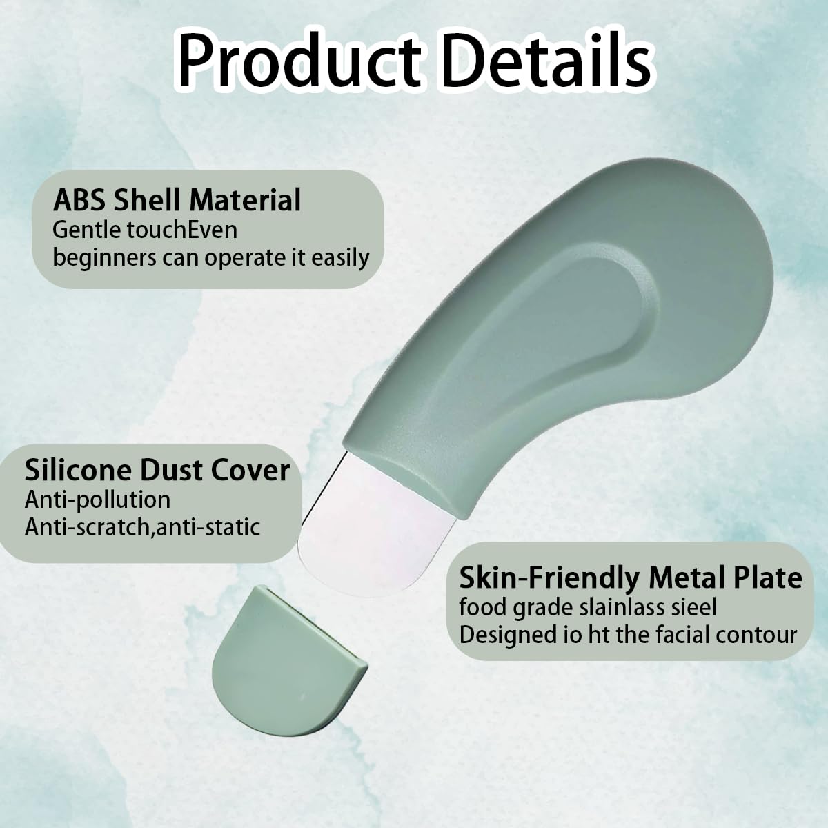 Stainless Steel Facial Acne Scraper (Pack of 2)