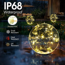 Solar Floating Pool Lights-Glow Ball (Pack of 4)