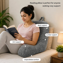 Back Cushion Wedge-Shaped Pillow