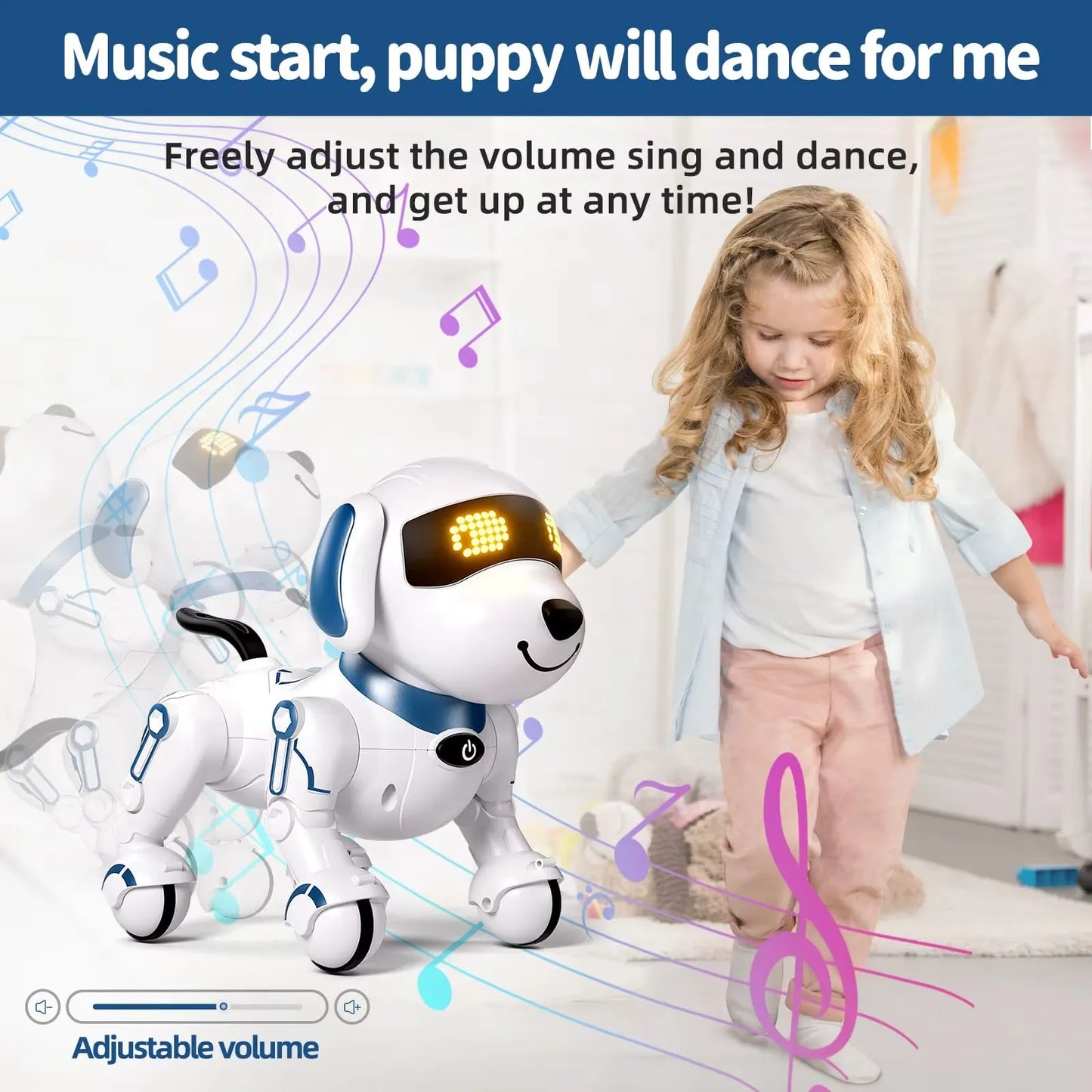 Smart AI Robot Puppy with Voice Control and Smart Actions