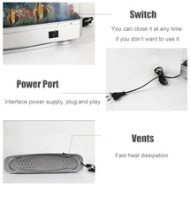 Moving Fish LED Aquarium Lamp for Calm & Relaxation