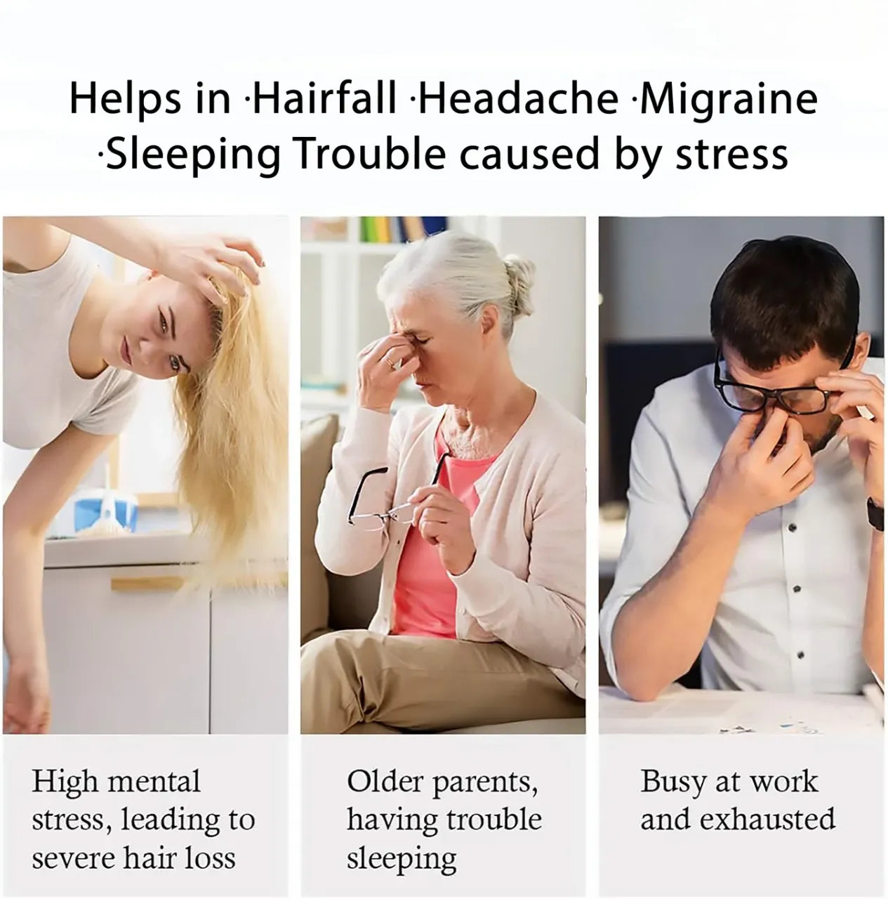 Electric Head Massager for Stress Relief and Hair Growth
