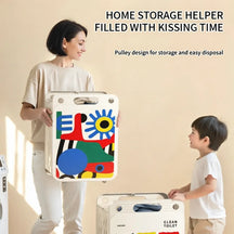 Space Saving Foldable Laundry Basket