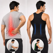 2-In-1 Men Compression Vest for Body Slimming