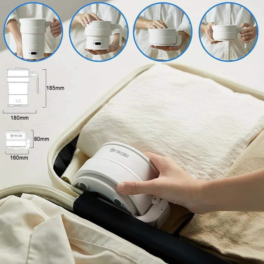 Smart Foldable Quick-Boil Electric Kettle