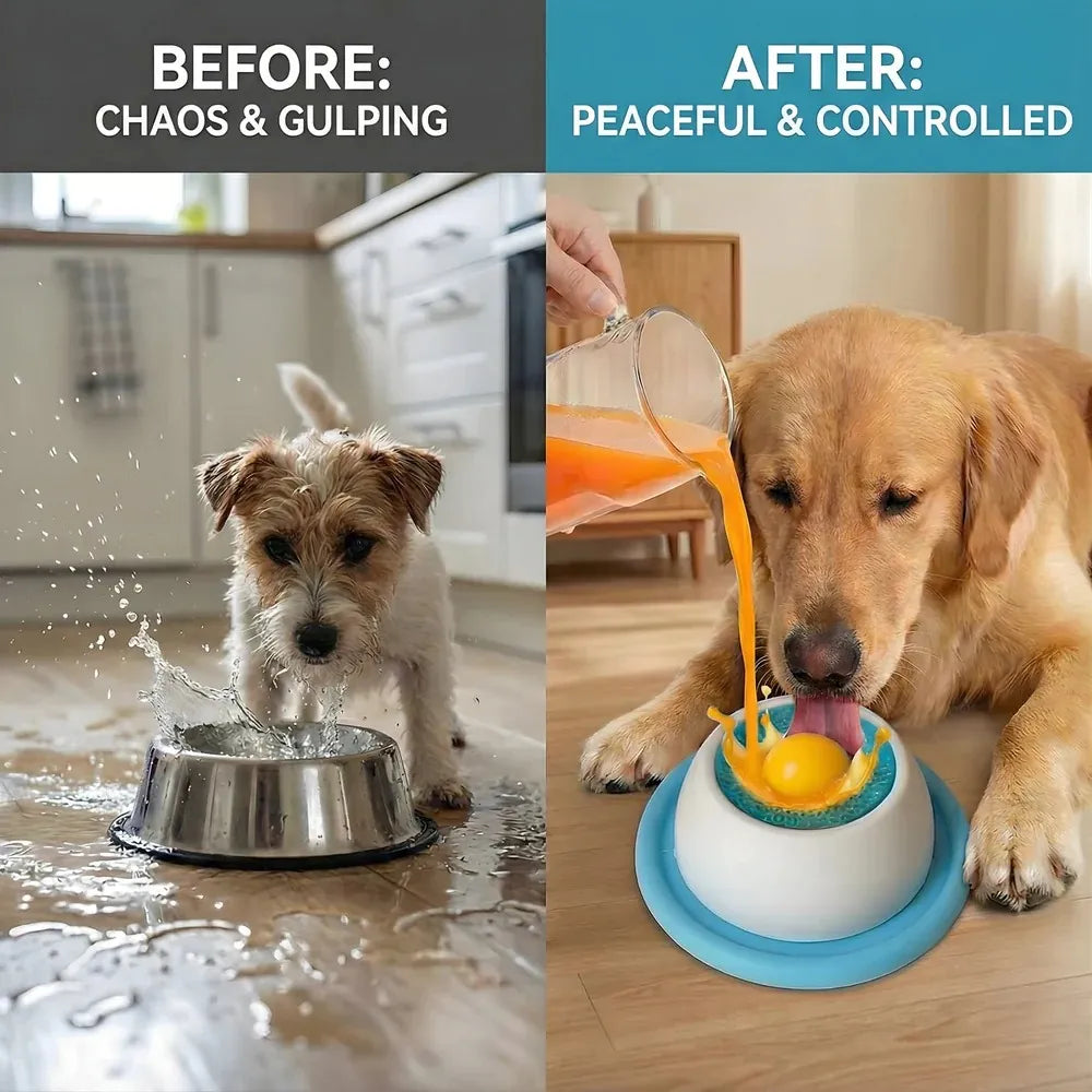 Slow Feeder Pet Bowl
