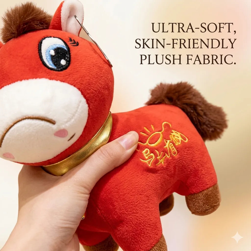 Viral Cute Sad Horse Toy for Cozy Hugs