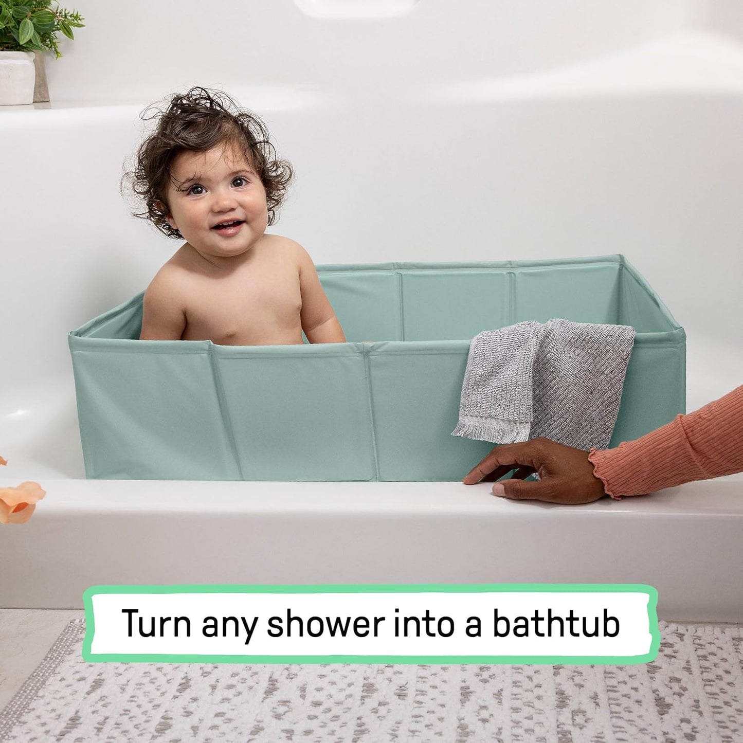 Portable Foldable Baby Bathtub