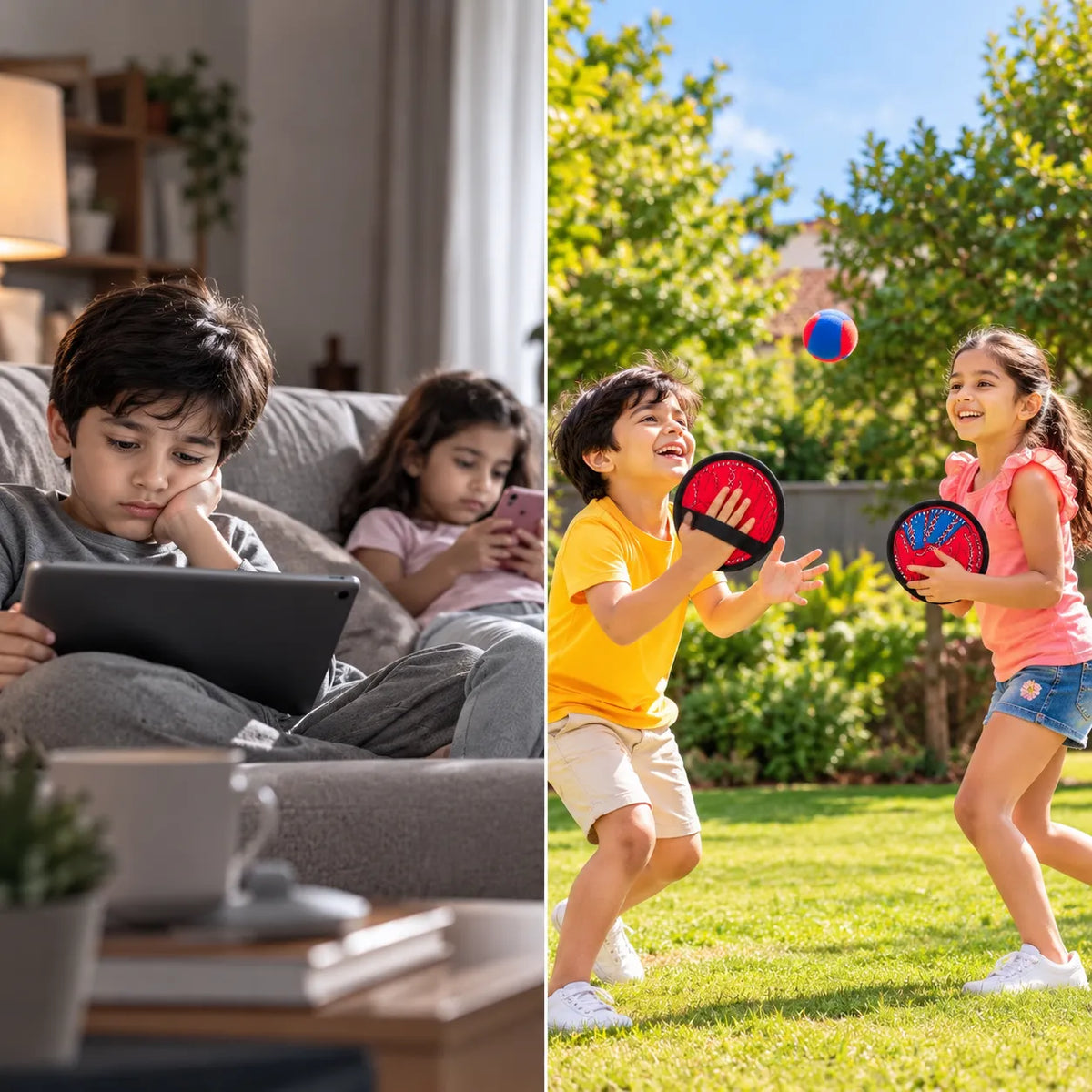 Toss and Catch Ball Game for Adults and Family I Indoor & Outdoor