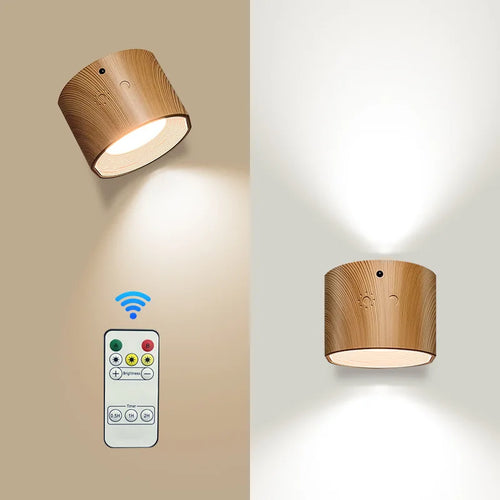 Wall Mounted Rechargeable Magnetic Lamp with Scones