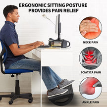 Rocking Foot Rest Massage With Rollers