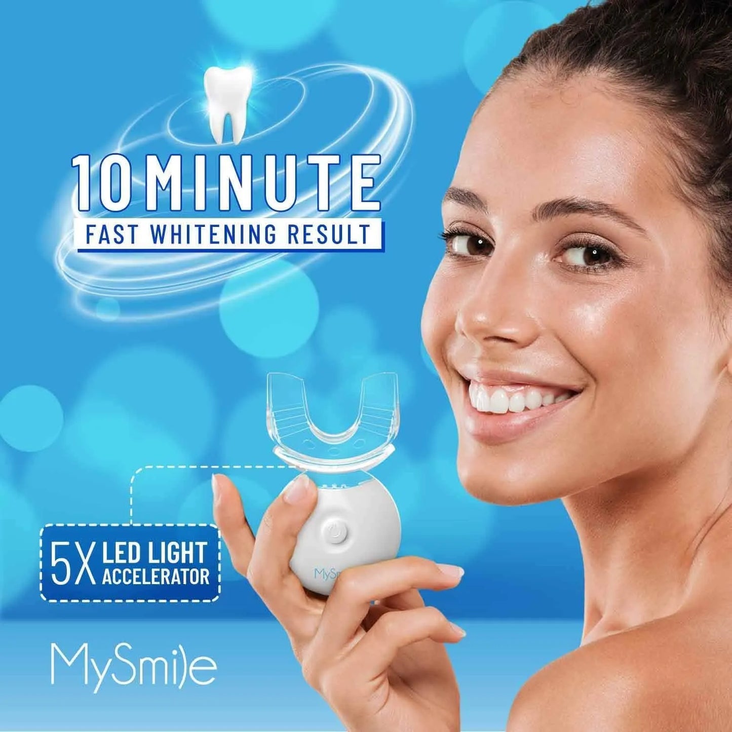 MySmile Professional At-Home Teeth Whitening Kit with LED Light
