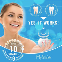 MySmile Professional At-Home Teeth Whitening Kit with LED Light