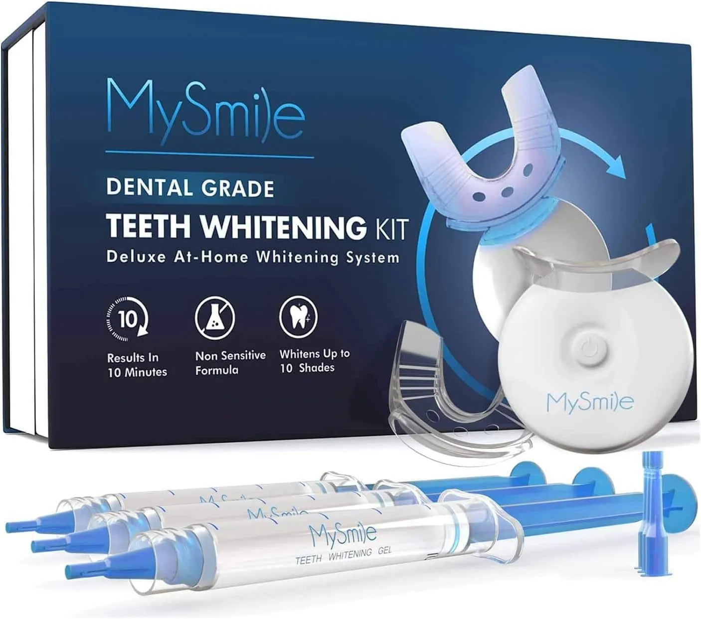 MySmile Professional At-Home Teeth Whitening Kit with LED Light
