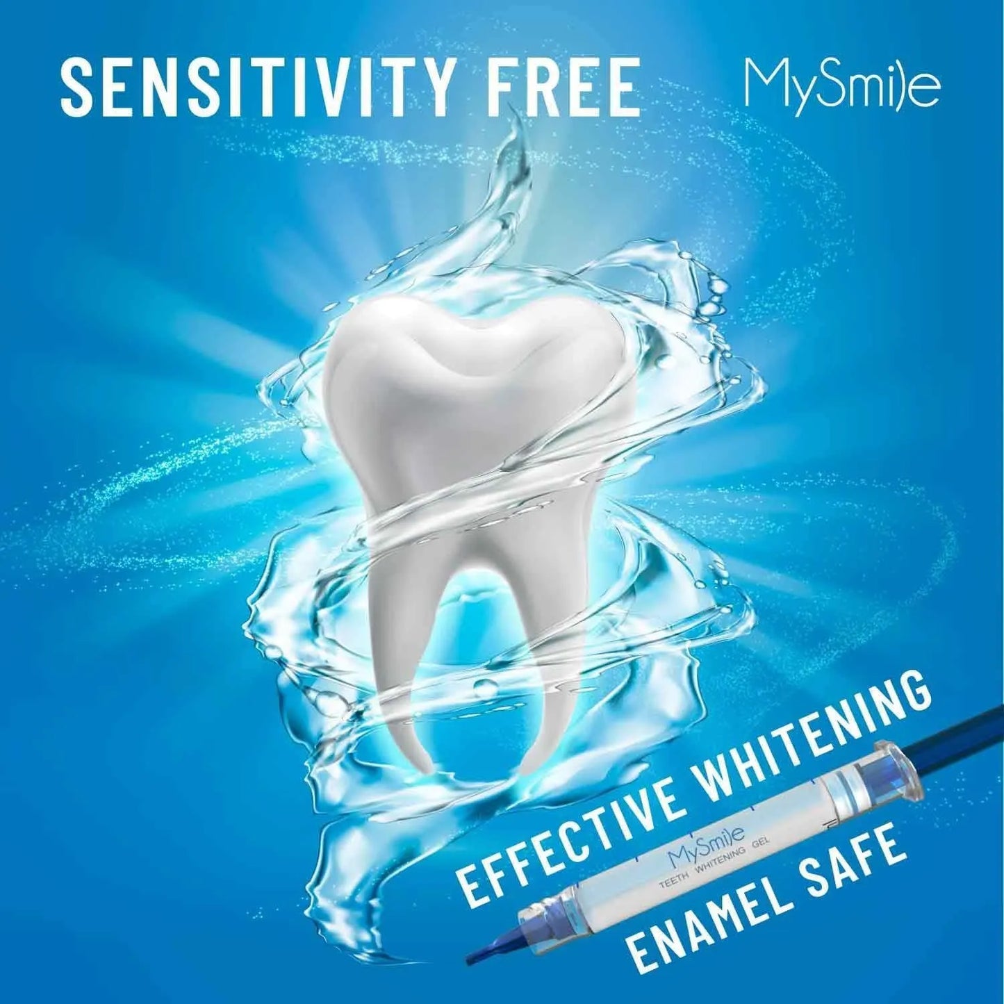 MySmile Professional At-Home Teeth Whitening Kit with LED Light