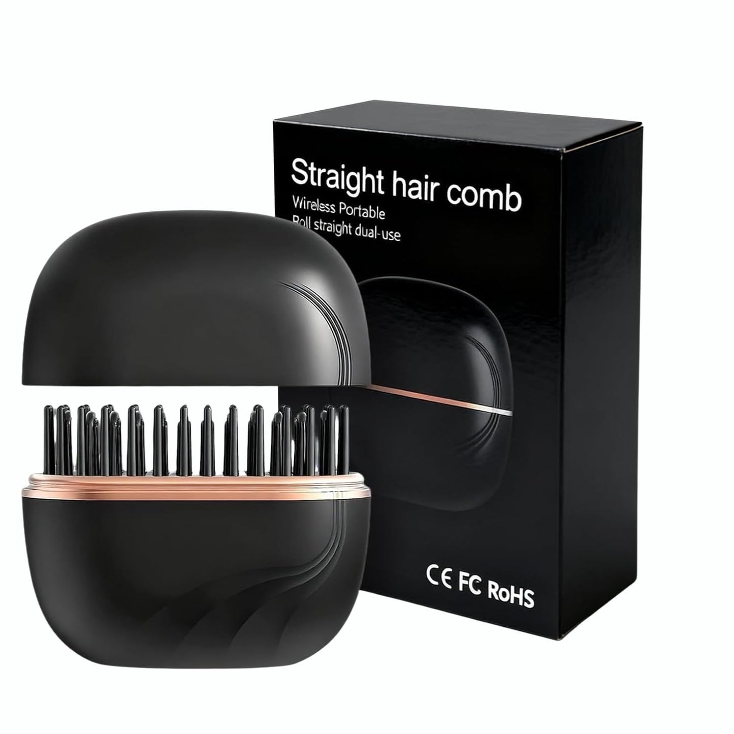 Portable Straightening Comb for Smooth Hair Anywhere